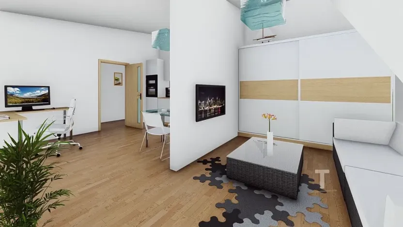 Prodej bytu 1+kk, Brno, Banskobystrická, 35 m2