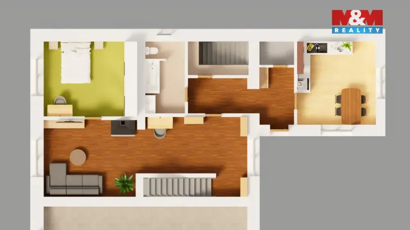 Prodej rodinného domu, Vraný, 120 m2