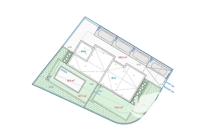 Prodej rodinného domu, Vodice, Chorvatsko, 138 m2