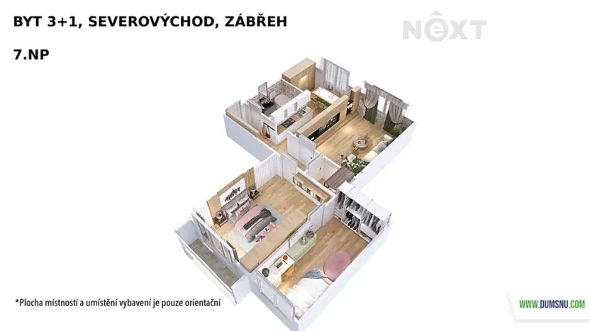 Prodej bytu 3+1, Zábřeh, Severovýchod, 68 m2