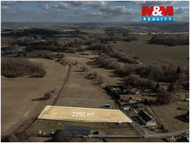 Prodej pozemku pro bydlení, Netvořice - Dunávice, 2291 m2