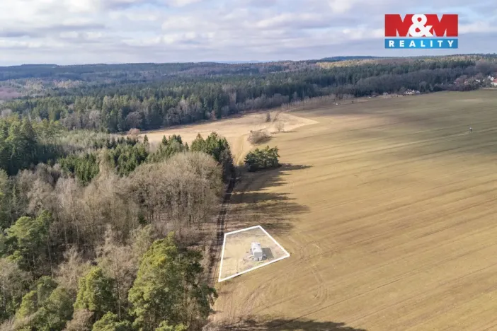 Prodej zahrady, Merklín - Kloušov, 443 m2