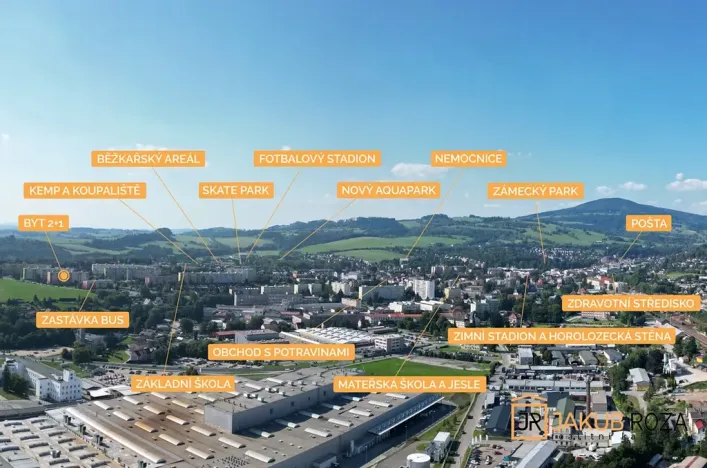 Prodej bytu 2+1, Vrchlabí, Revoluční, 54 m2