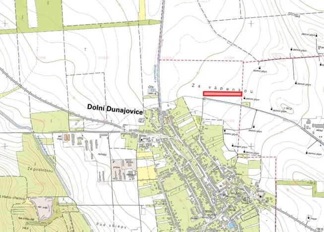 Prodej pole, Dolní Dunajovice, 9787 m2