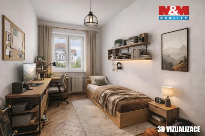 Prodej bytu 3+1, Chomutov, Mostecká, 61 m2