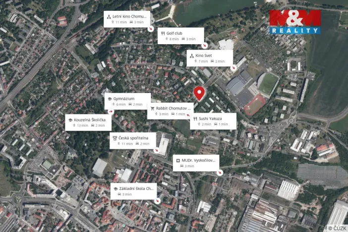 Prodej bytu 3+1, Chomutov, Mostecká, 61 m2