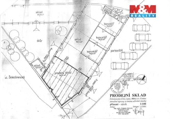 Prodej pozemku pro bydlení, Kladno, Tuchoraz, 2276 m2