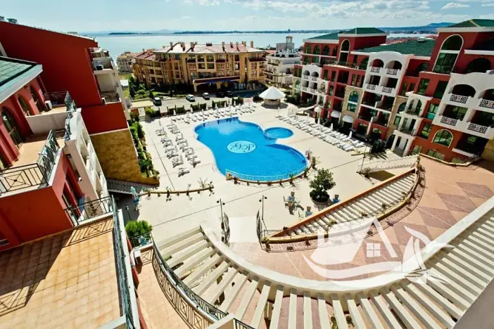 Prodej bytu 1+kk, Sveti Vlas, Bulharsko, 46 m2