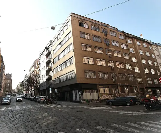 Pronájem bytu 1+kk, Praha - Holešovice, Heřmanova, 26 m2
