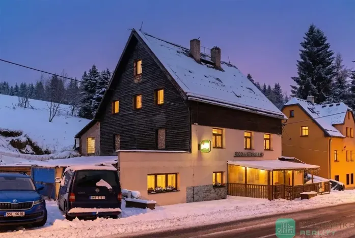 Prodej ubytování, Loučná pod Klínovcem, 428 m2