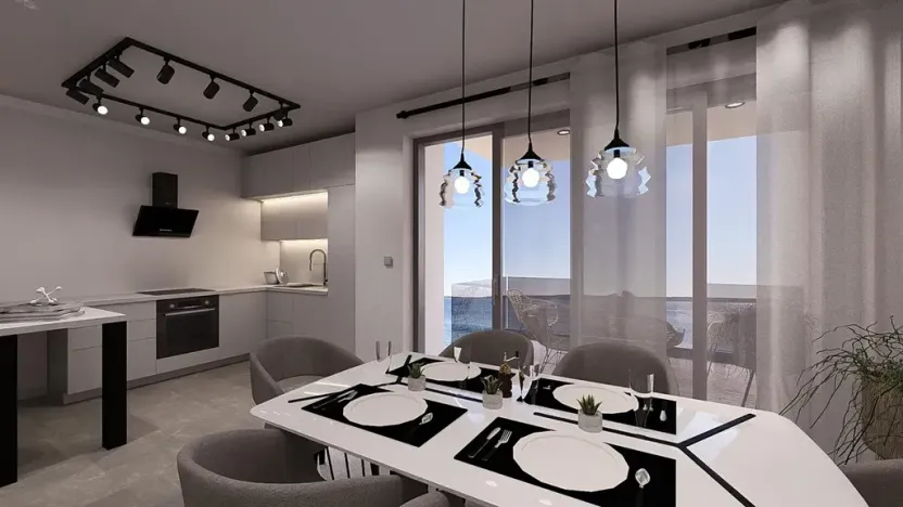 Prodej bytu 2+kk, Mandre, Chorvatsko, 42 m2