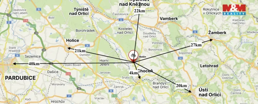 Prodej louky, Bošín, 2180 m2