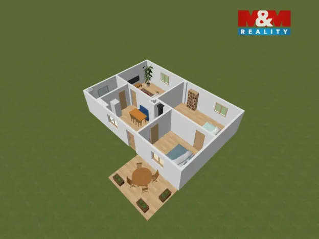 Prodej rodinného domu, Bochov, Na Kopečku, 127 m2