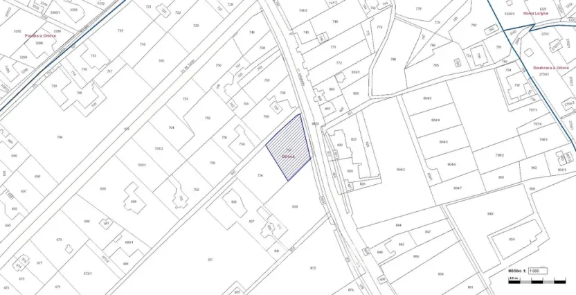 Prodej pozemku, Orlová, 1272 m2