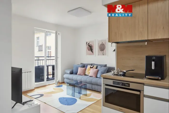 Pronájem bytu 2+kk, Praha - Nové Město, 40 m2