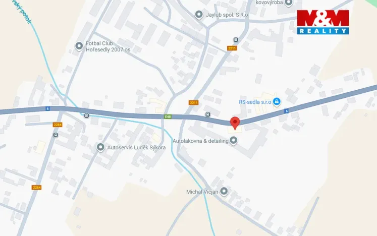 Pronájem skladu, Hořesedly, 160 m2