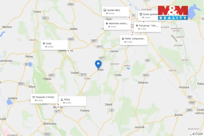 Prodej rodinného domu, Vysoké Mýto - Brteč, 139 m2