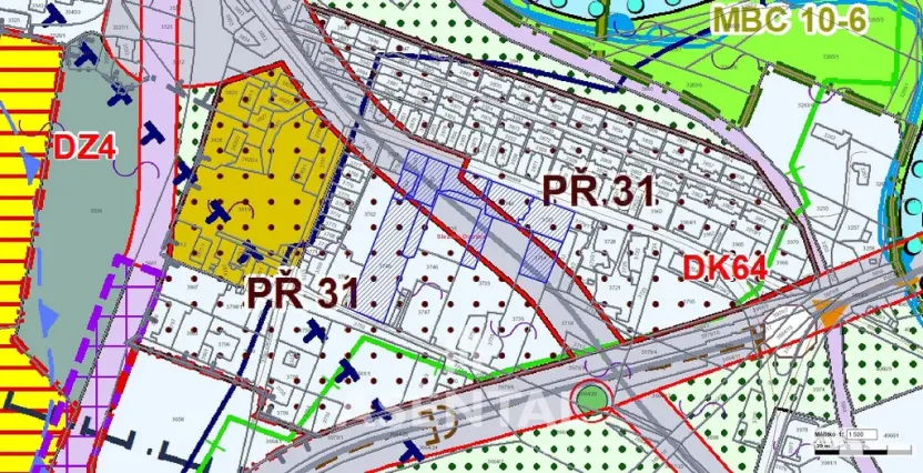 Prodej komerčního pozemku, Ostrava - Slezská Ostrava, Šenovská, 9055 m2