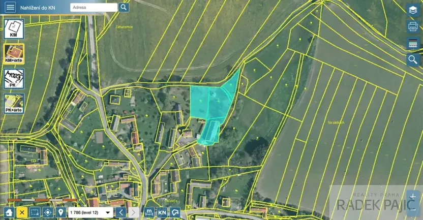 Prodej pozemku pro bydlení, Čížkov, 3589 m2