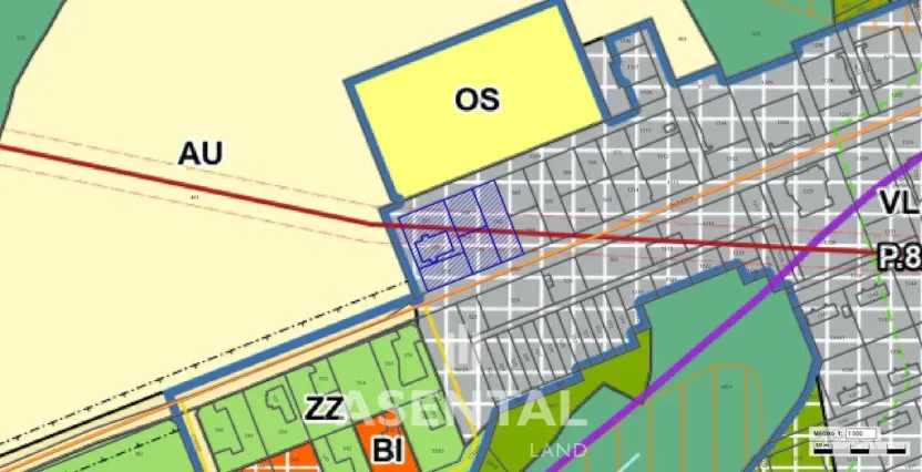 Prodej komerčního pozemku, Orlová - Město, Bezručova, 2499 m2