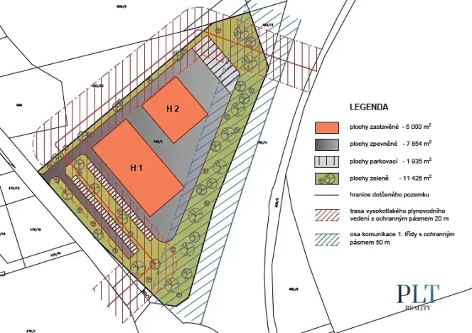 Prodej komerčního pozemku, Bílý Kostel nad Nisou, 26215 m2