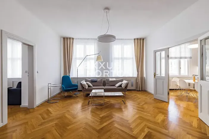 Pronájem bytu 3+1, Praha - Josefov, Břehová, 142 m2