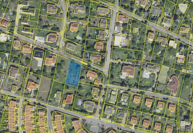 Prodej pozemku pro bydlení, Praha - Újezd nad Lesy, Chotouchovská, 1392 m2