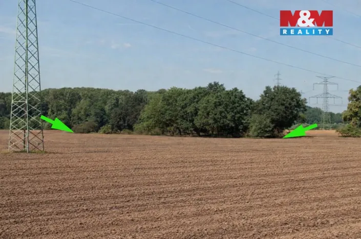 Prodej pole, Všestudy, 1355 m2