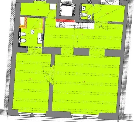 Pronájem bytu 2+kk, Praha - Malá Strana, Vlašská, 94 m2