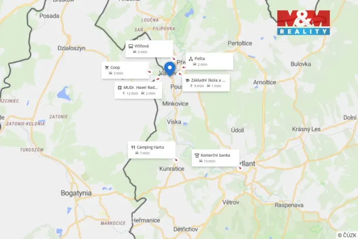 Prodej rodinného domu, Višňová, 100 m2