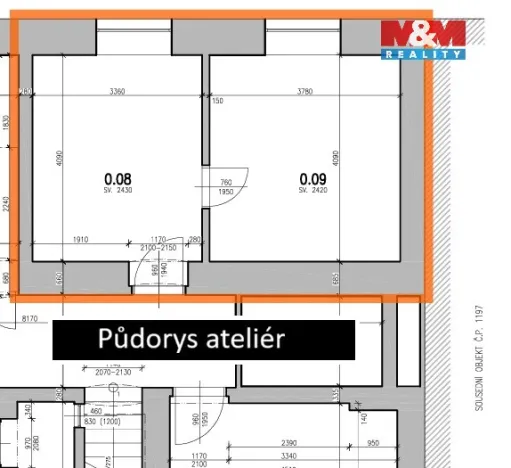 Prodej bytu 2+1, Praha - Strašnice, Krátká, 60 m2