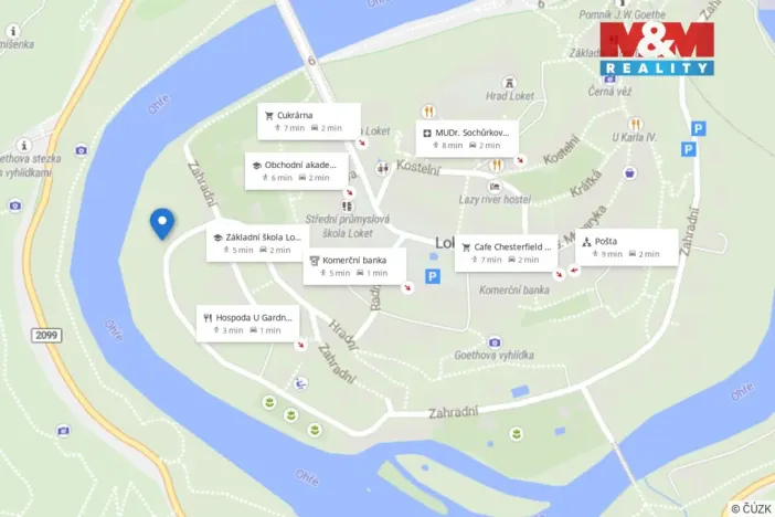 Prodej rodinného domu, Loket, Zahradní, 174 m2