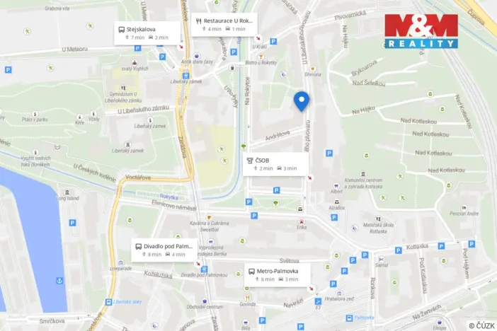 Pronájem skladu, Praha - Libeň, U libeňského pivovaru, 4 m2