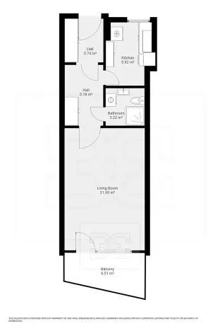 Pronájem bytu 1+1, České Budějovice, 51 m2