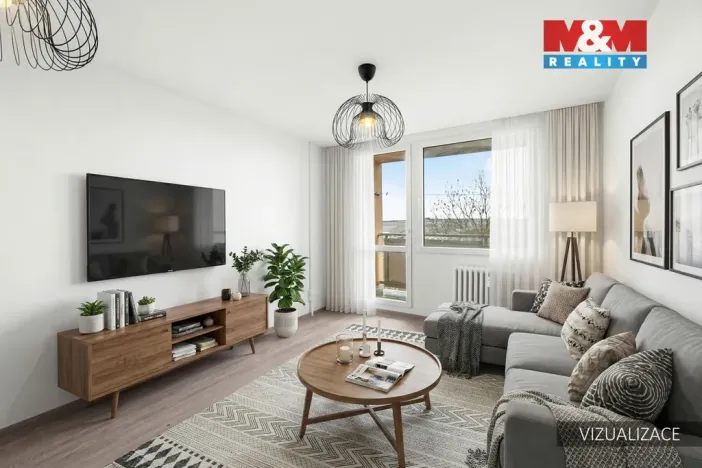 Prodej bytu 2+1, Mělník, Nová, 40 m2