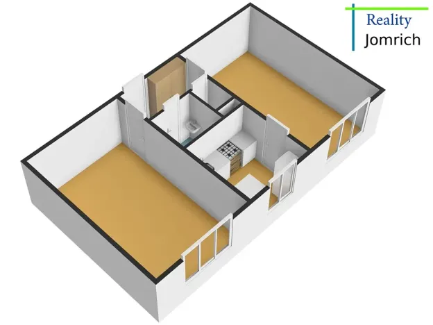 Pronájem bytu 2+1, Liberec, Školní, 45 m2