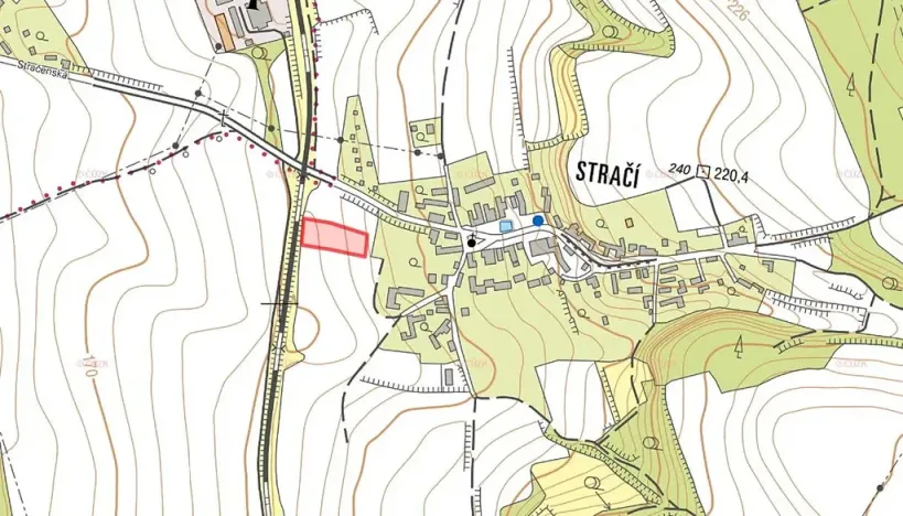 Prodej pozemku pro bydlení, Štětí, 3000 m2