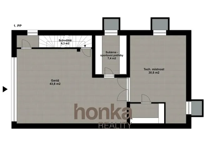 Pronájem rodinného domu, Kosoř, K Lomu, 263 m2