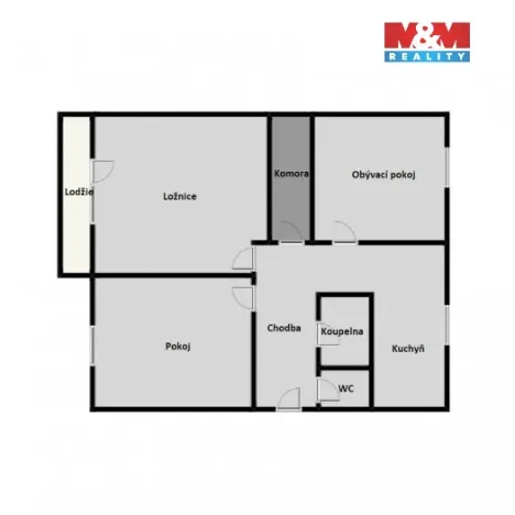 Pronájem bytu 3+1, Lány, U lipky, 76 m2