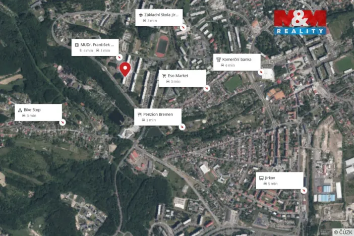 Prodej bytu 3+1, Jirkov, Mládežnická, 75 m2