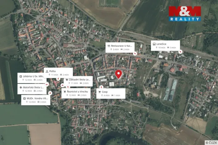 Prodej rodinného domu, Lenešice, Vrbenského, 132 m2