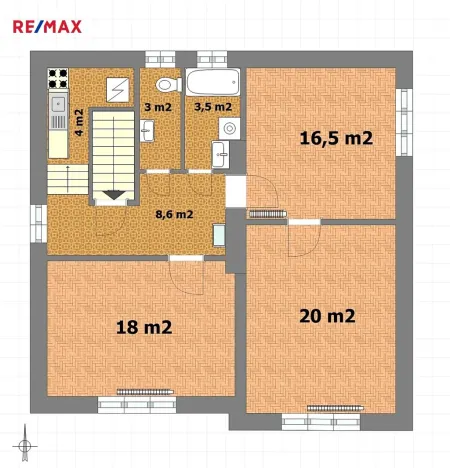 Prodej rodinného domu, Praha - Modřany, Pod sady, 74 m2