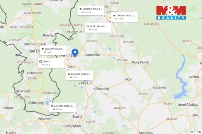 Prodej pozemku, Plesná, 2048 m2