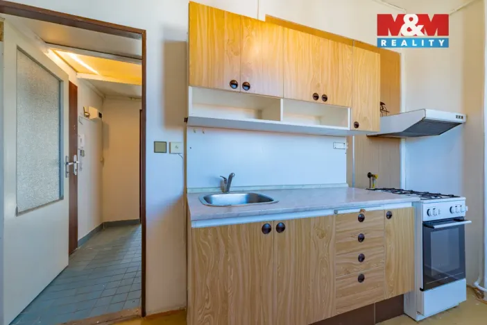 Prodej bytu 1+1, Aš, Vysoká, 31 m2