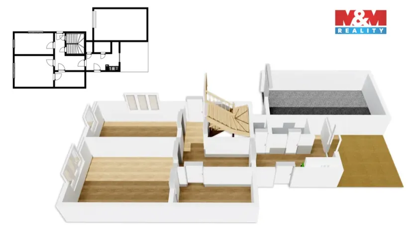 Prodej rodinného domu, Frenštát pod Radhoštěm, U Tírny, 76 m2