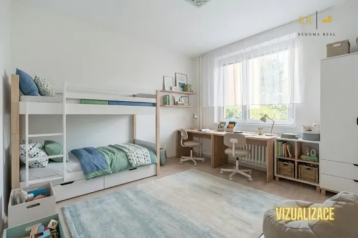 Prodej bytu 3+1, Brno, Krymská, 70 m2