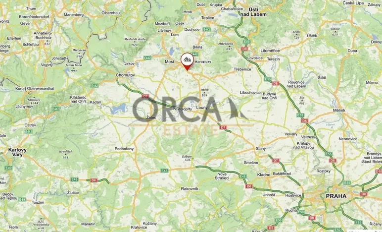 Prodej pozemku, Korozluky, 2200 m2