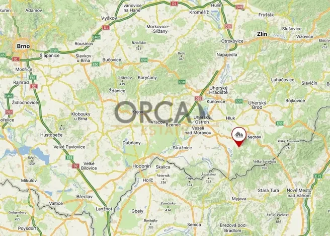 Prodej pole, Suchov, 777 m2