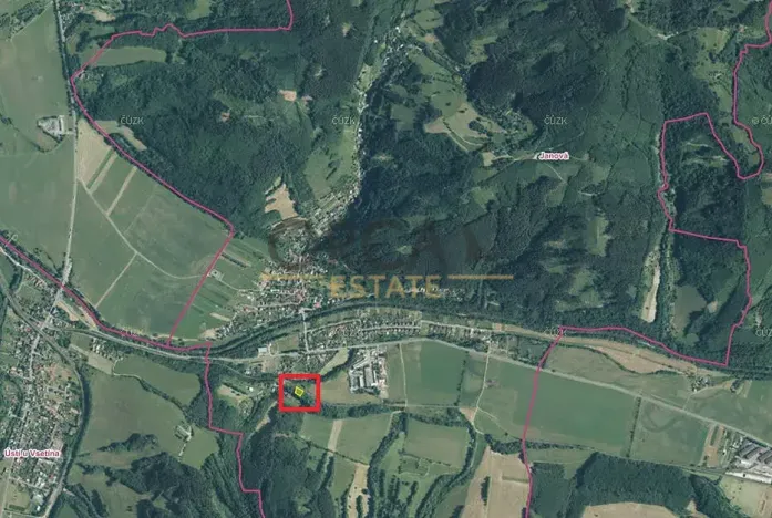 Prodej pozemku, Janová, 992 m2