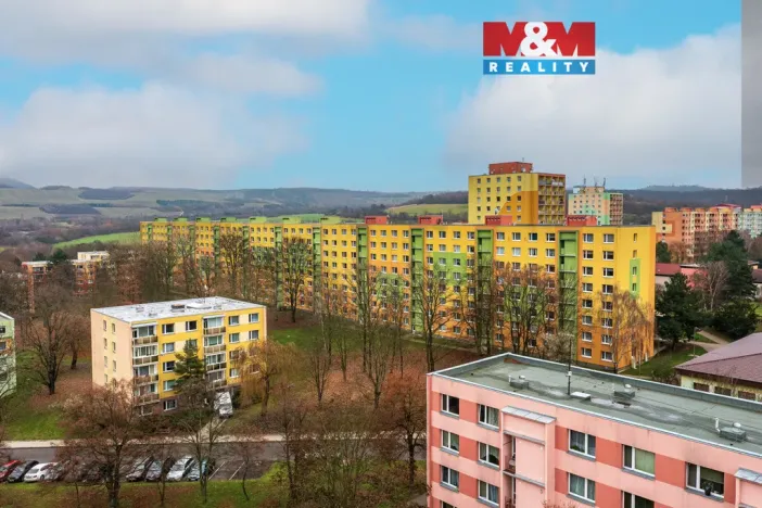 Prodej bytu 2+1, Bílina - Teplické Předměstí, Sídliště Za Chlumem, 63 m2